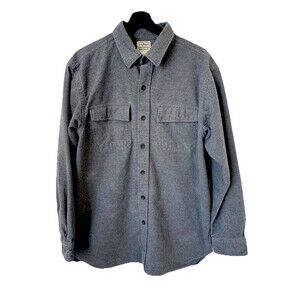 L.L. Bean Traditional Fit Flannel Button Down Long Sleeves Shirt, size L-REG